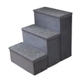 thumbnail image 3 of Almencla Dog Stairs Ladder 3 Steps Dog Ramp Compact Cat Stairs for Couch Car High Bed, 3 of 8