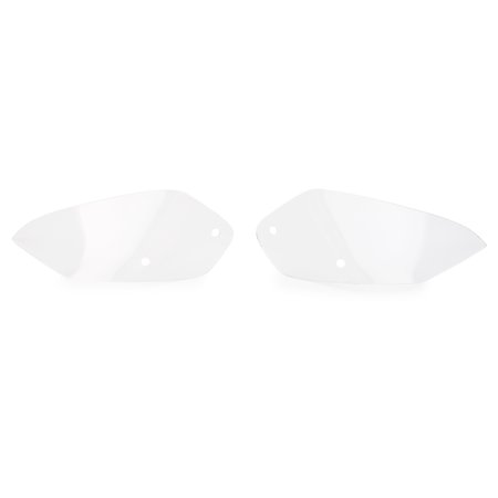 NS Motorcycle Accessories Double Bubble Touring Windscreen Windshield for BMW R 1200GS LC/Adventure 2013 2014 2015 2016 2017, Clear