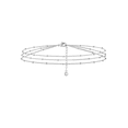 thumbnail image 1 of Pulsera Xtellar Plateado Con Cadena De Bola Para Mujer Regalo, 1 of 4