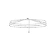 thumbnail image 1 of Pulsera Xtellar Plateado Con Cadena De Bola Para Mujer Regalo, 1 of 4