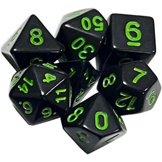 DND-Dice Set Sharp-Edge Galaxy-Dice Acrylic Polyhedral Dice For Dungeons-and Dragon-D20 Tabletop Roleplaying Party-Games Polyhedral Dice Bulk Polyhedral Dice Set Polyhedral Dice Molds For Resin