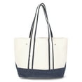 thumbnail image 2 of No Boundaries Women’s Large Canvas Tote, Dark Navy University, Women’s, 2 of 5