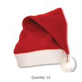 thumbnail image 5 of 12 Pack Beistle Plush Santa Hat, 5 of 6