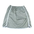 thumbnail image 1 of Almohadilla de cama de incontinencia portátil, falda para pañales para adultos con bolsillo, liviano, lavable, falda de alfombrilla para la cama para Verde gris, 1 of 8