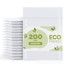 MMBM 200 8.5" x 12" #2 White Bubble Mailers Padded Envelope Shipping Bags with Self Adhesive Mailers