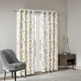 thumbnail image 3 of SunSmart Curtain for Bedroom, Casual Spring, Summer Single Window Panel, Yellow - 50x84", 3 of 5