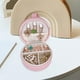 thumbnail image 5 of Bolsa para joyas, organizador de almacenamiento de joyas, multiusos, para anillos, collares y joyas. Rosa, 5 of 9