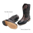 thumbnail image 4 of Kids Cowboy Boots for Girls & Boys Square Toe Mid Calf Western Riding Boots Toddler Little Kid Big Kid Sizes, 4 of 4