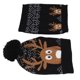 thumbnail image 2 of Conjunto De Bufanda Y Gorro Para Bebé, Conjunto De Bufanda Y Gorro Para Niños, Divertido Y Elegante Regalo Perfecto Para Otoño Invierno Para Cumpleaños Y Navidad ANGGREK NO, 2 of 7