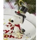 thumbnail image 4 of Adornos Lenox de Snoopy y Woodstock con bastón de caramelo, de porcelana, con cordón dorado para decorar el árbol, adornos navideños, diseño de Snoopy, decoración invernal (1 pieza), 4 of 5