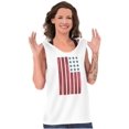 thumbnail image 3 of USA American Flag Distressed Stencil Tank Top T Shirts Men Women Brisco Brands M, 3 of 6