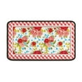 thumbnail image 2 of Flower Kitchen Mat Sets 2 Piece Farmhouse Anti Fatigue Waterproof Stain Resistant Floor Rug Non Slip Pioneer Flower Woman Kitchen Accessories Laundry Room Rug - 17x29 and 17x47 Inch, 2 of 7