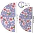 thumbnail image 3 of FMSHPON Flowers Blossom Branches Xmas Christmas Tree Skirt Stand Mat for Holiday Party Decoration Indoor Outdoor 48 inches, 3 of 6