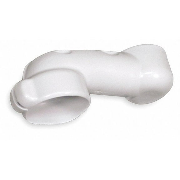 Truebro 1 1/4 in, 1 1/2 in, Pipe Covers, No. of Pieces 1, White, Vinyl - 82195