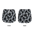 thumbnail image 5 of Lsque Flower Printed Women's Running Shorts with Liner Pockets,Elastic Quick Dry Workout Athletic Gym Yoga Shorts,Womens High Waist Shorts-XX-Large, 5 of 9