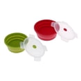 thumbnail image 1 of 2 de camping plegables de silicona, aptos para alimentos BPA de 1200 ml Soledad Cuencos plegables, 1 of 10