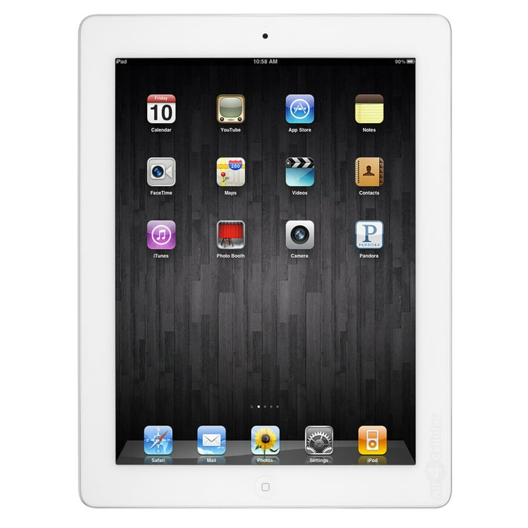 Restored Apple iPad 4 32GB Wi-Fi - White / Silver