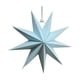thumbnail image 1 of Lámpara colgante con forma de estrella de nueve esquinas en origami, artesanía creativa, decoración para el hogar, el patio, el bar y la Navidad, 1 of 1