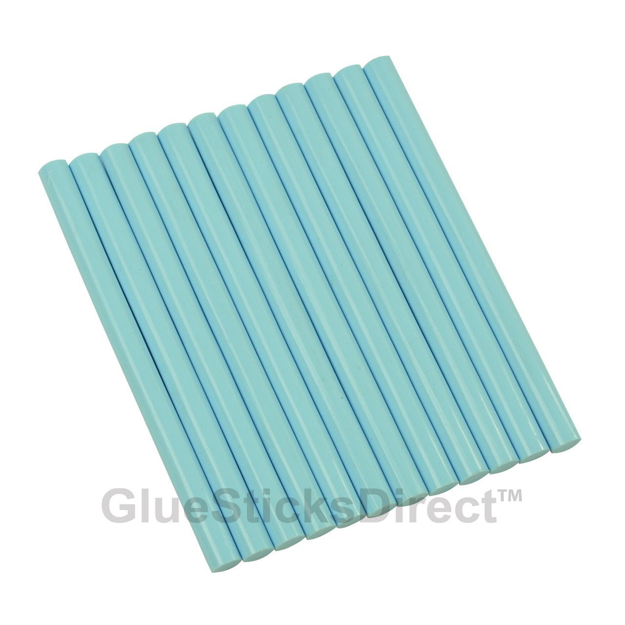 GlueSticksDirect Neon Blue  Glue Stick mini X 4" 12 sticks 