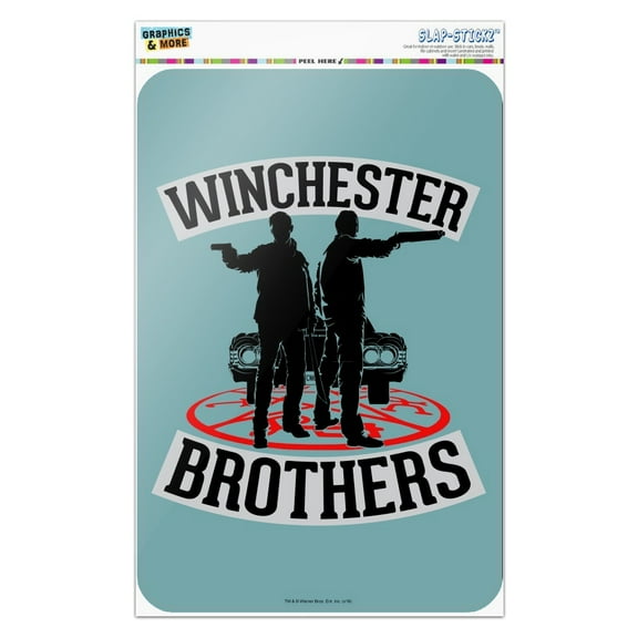Supernatural Winchester Brothers Home Business Office Sign