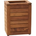 thumbnail image 6 of AquaTeak Spa Teak Waste Basket No Lid, 6 of 6