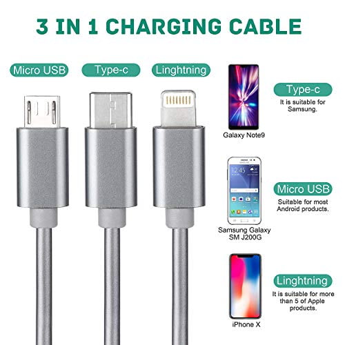 Multi USB Fast Charge Cable Confused Ostrich Desert Multi 3 in 1 Retractable Fast Charge Cable Multi with Micro USB/Type C Compatible with Cell Phones Tablets and More Multi USB Fast Charge Cable Confused Ostrich Desert Multi 3 in 1 Retractable Fast Charge Cable Multi with Micro USB/Type C Compatible with Cell Phones Tablets and More