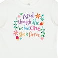 thumbnail image 4 of Inktastic 1st Birthday 1 Year Old Girl She is Fierce Girls Baby T-Shirt, 4 of 5