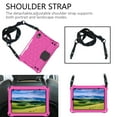 thumbnail image 4 of Kids Case for iPad mini 7th Generation (A17 Pro) 2024 8.3", EVA Cover with Soft Portable Wristband Shockproof Heavy Duty Protection Durable Encasing,with Shoulder Strap for iPad mini 2024 - Rose, 4 of 6