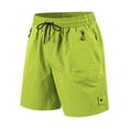 thumbnail image 1 of Pantalones cortos deportivos para hombre, tejido Ice Silk, cordón ajustable, cremallera, secado rápido, tallas S-XXXL, 1 of 5
