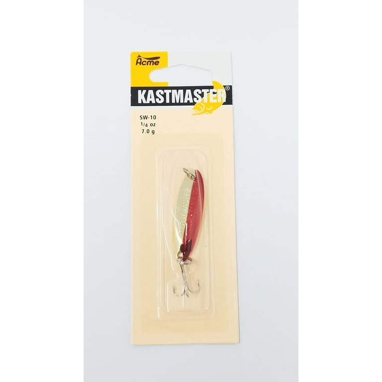 Pelican Lures Casting Spoons in Red Yellow, Size 3/4 Oz from The Fishin' Hole