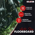 thumbnail image 2 of Krator Motorcycle Mini Floorboards, Compatible With Harley Davidson Models, 360 Degree Adjustable, Black, Harley Foot Pegs, Front Rider Rear Passenger Footboards, Motorcycle Accessories, 2 of 9