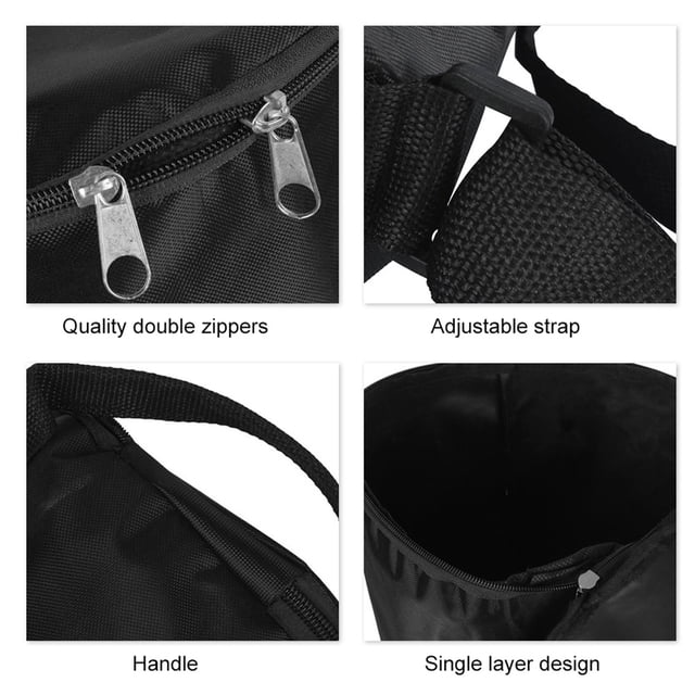 Mochila para tambor, portátil, impermeable, color negro, para hombro, para tambor africano, bolsa de transporte para tambor, experiencia incomparable