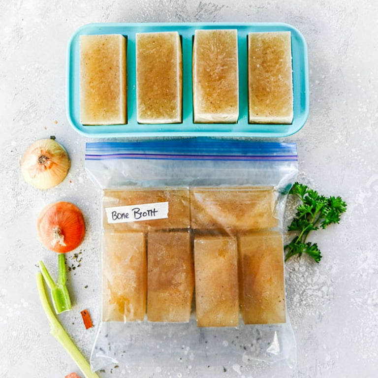 Souper Cubes 1-Cup Silicone Freezing Tray - Freeze and Store Food in 1-Cup  Portions, Aqua, 2-Pack, with lids dishwasher and oven safe freezer  containers 