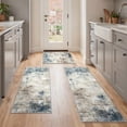 thumbnail image 2 of KUETH Kitchen Mats for Floor,Sets of 3 Non Slip Washable Abstract Kitchen Rugs 20"x32"+20"x48"+20"x59", Kitchen Runner Rug with Waterproof for Hallway, Laundry, Bathroon and Bedroom, 2 of 8