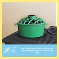 thumbnail image 5 of Minuteman International Traditional Lattice Top Steamer, 6.5 Inch Tall, Green, 5 of 5