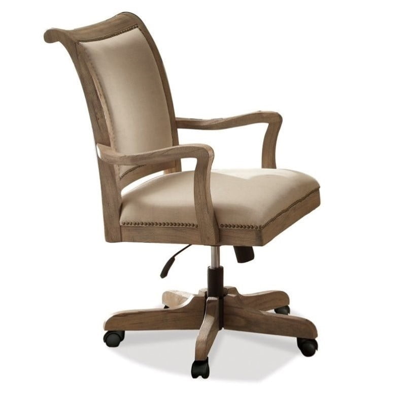 Riverside Furniture Coventry Desk Office Chair In Weathered Driftwood