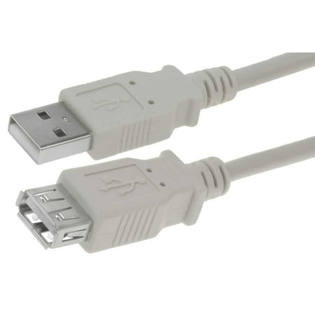 10 ft USB 2.0 A Male to A Female Extension Cable