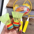 thumbnail image 3 of Kids Tennis Racquet Set Creative Tennis Racket Badminton Racket with 2 Balls, 3 of 5
