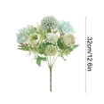 thumbnail image 3 of Artificial Rose Decor Bouquet Ideal Esthetic Floral Arrangements Decor For Mom's Day Wedding Living Room Holiday Or Everyday Decorations, 3 of 6