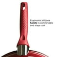thumbnail image 5 of Bliss 2444826 8 in. Red & White Non-Stick Fry Pan, 5 of 6