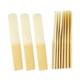 thumbnail image 4 of 10 piezas de cañas de tradicional, reemplazo, con suministros de tamaño compacto de instrumentos de viento de madera fácil de, 4 of 8