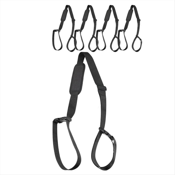 5 Correas de Transporte para Silla de Playa Plegable, Correas Ajustables para Llevar Al Hombro, Ideales para Sombrillas, Bicicletas y Picnics.