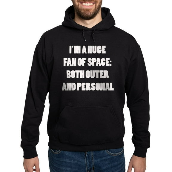 CafePress - I’M A Huge Fan Of Space Sweatshirt - Pullover Hoodie, Classic, Comfortable Hooded Sweatshirt