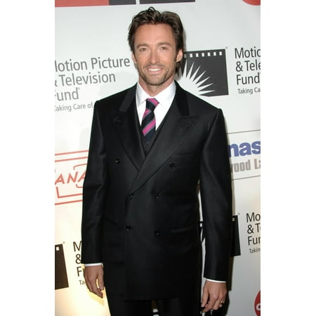 Los Angeles Framed Picture - Hugh Jackman At Arrivals For Motion Picture & Television Fund Benefit - A Fine Romance Sony Pictures Studio Los Angeles Ca November 08 2008 Photo By Dee CerconeEverett Collection Celebrity