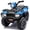Blue, variant on 24V Kids Ride On ATV Toy, Electric 4 Wheeler Ride on Car for Toddlers Ages 2-4, Dual 55W Motors, 3.11 MPH Max Speed, Bluetooth Music, LED Lights, Spring Suspension, Storage Racks, Black