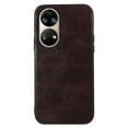 thumbnail image 1 of Crazy Horse Texture Case For Huawei P50,Genuine Cowhide Leather Coated Tpu Pc Phone Shell, 1 of 3