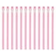 thumbnail image 1 of Lápiz de Grafito HB, Paquete de 12 Lápices de Madera Hexagonales Redondos con Goma de Borrar para Escritura en Oficina y Suministros de Dibujo, Rosa, 1 of 6