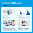 thumbnail image 4 of 822xl Ink Cartridges Replacement for Epson 822 822XL T822XL 822 XL for Workforce Pro WF-3820 WF-4830 WF-4820 WF-4833 WF-4834 Printer (4-Pack), 4 of 7