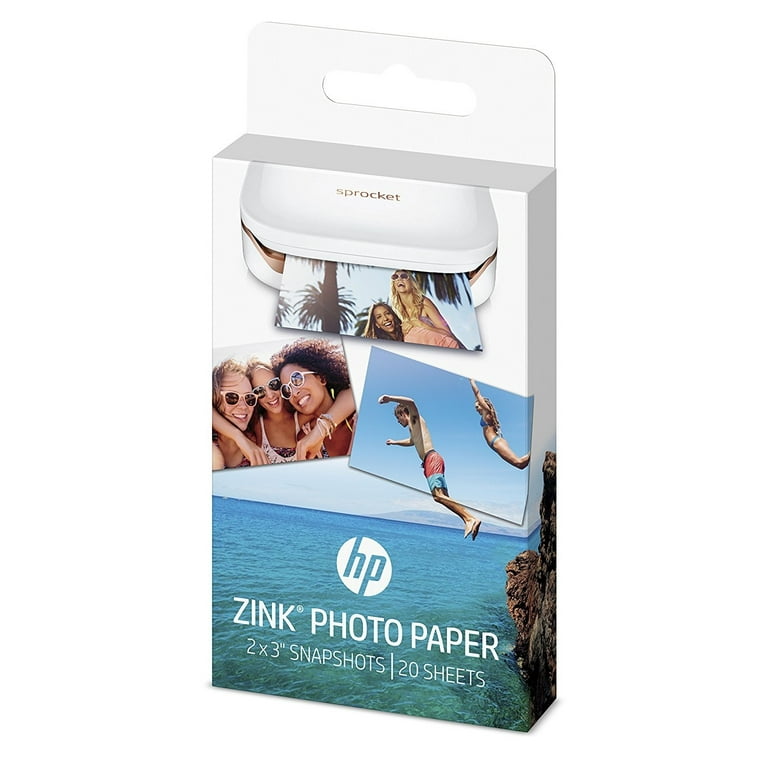HP Sprocket 2 in. x 3 in. Premium Zink Sticky Back Photo Paper