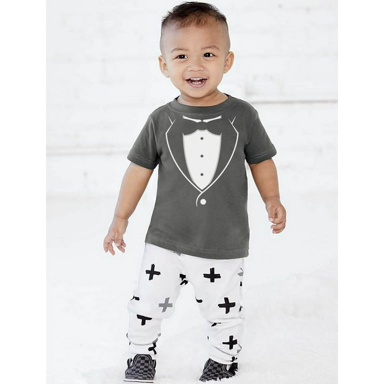 Black Baby Kids Tie -   Boys black suit, T shirt costumes, Roblox t  shirts